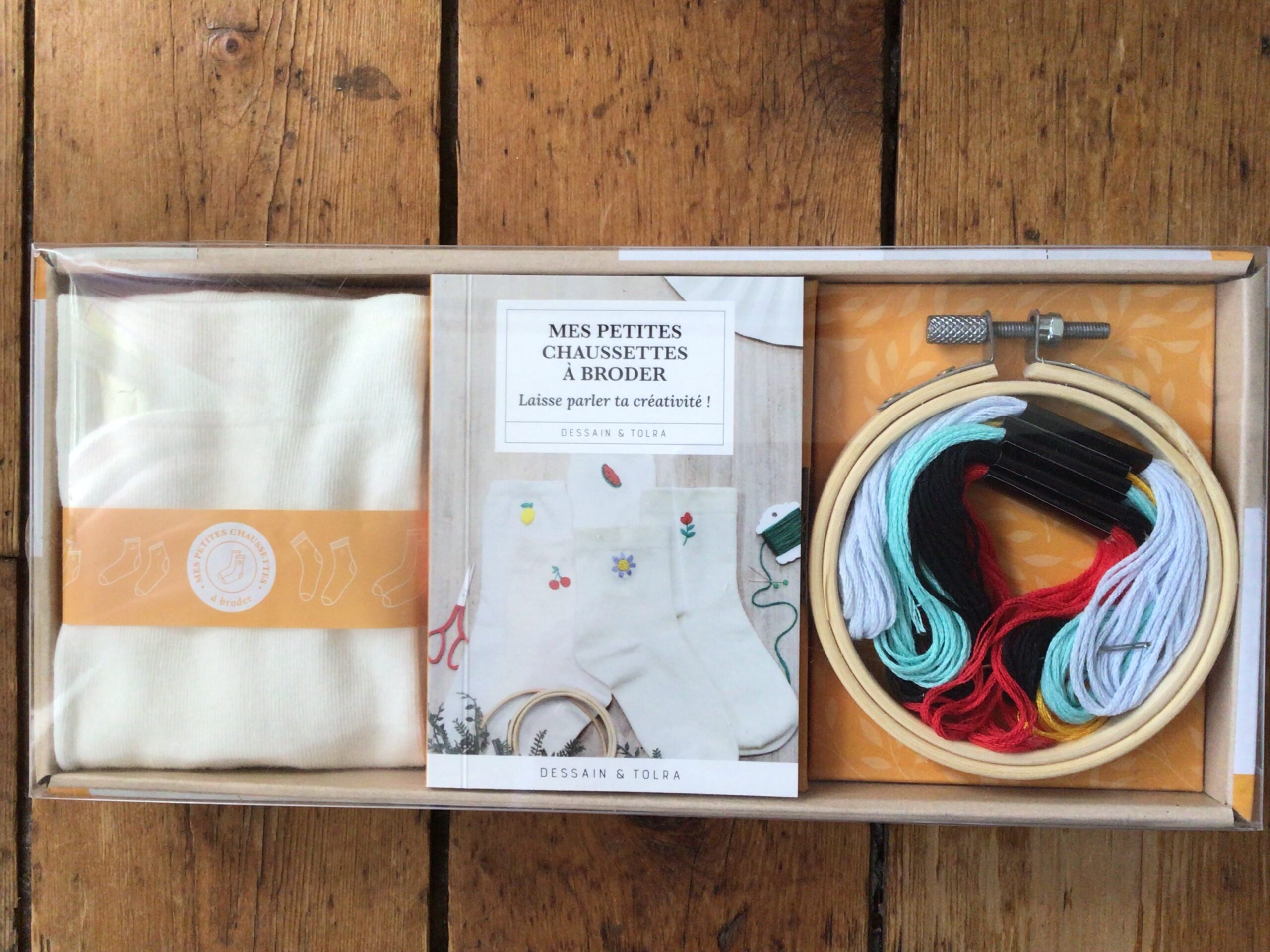 Mes chaussettes à broder